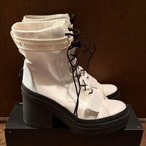 Converse Women's High-Top Sneakers - White and Black